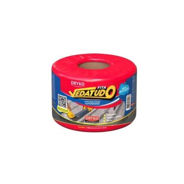 Imagem de Fita Vedatudo Alumínio Multiuso Autoadesiva - Dryko 10cm X 10m
