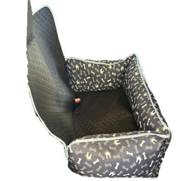 Imagem de Assento cadeirinha portátil para viagens com pets - Comfortpet, Azul e