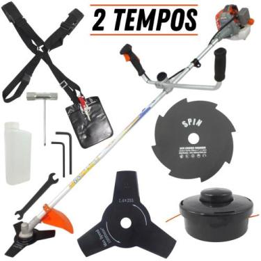 Imagem de Roçadeira Profissional Vulcan VR260P 2T 26CC 0,9CV Potente + Disco 8 P