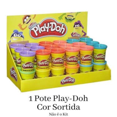 Imagem de Massinha de Modelar Play Doh Pote Individual Cor Sortida 112g B6756 - 