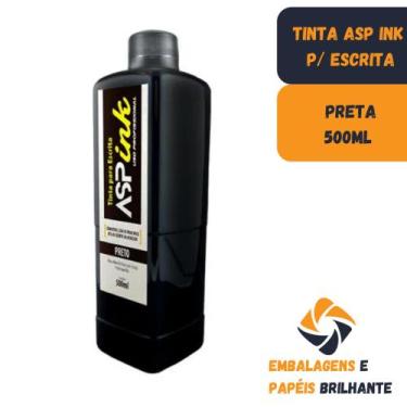 Imagem de Tinta P/ Escrita Em Cartaz Asp Ink  Preta 500ml - Embalagens e Papéis 