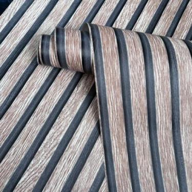 Imagem de Papel de Parede Adesivo Amadeirado Autocolante 5mx45cm com Textura - C