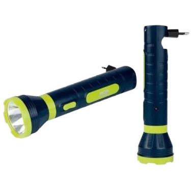 Imagem de Lanterna Tática Camping E Pesca 250 Led Potente Recarregável - Mor