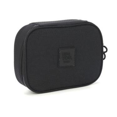 Imagem de Estojo Escolar Box Crinkle Luxcel, Preto