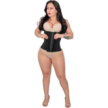 Imagem de Cinta Modeladora Tecido Duplo Cetinete Corselet - Fanáticos Por Cintas