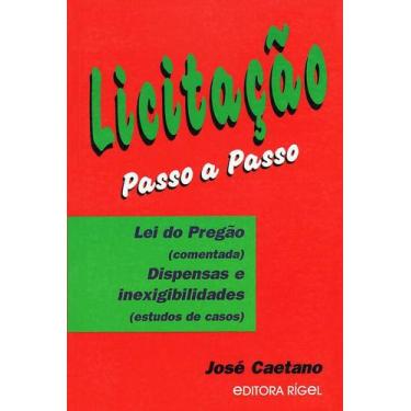 Imagem de Licitação Passo a Passo - Lei do Pregão - Editora Rígel