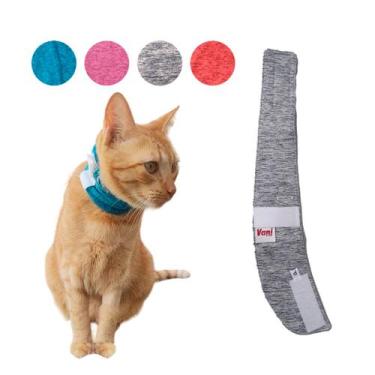 Imagem de Colar Suporte de Sonda Esofágica Para Cachorros e Gatos - Ajustável, C