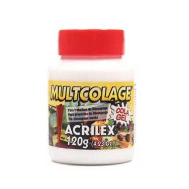 Imagem de Cola Gel Multcolage 120g Acriclex - ACRILEX