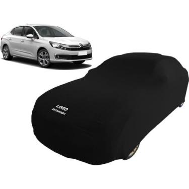 Imagem de Capa Automotiva Para Citroen C4 Lounge Tecido Helanca Lycra - Mz, Pret