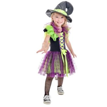 Imagem de Vestido Bruxa Sapeca Verde - QUIMERA KIDS, 12