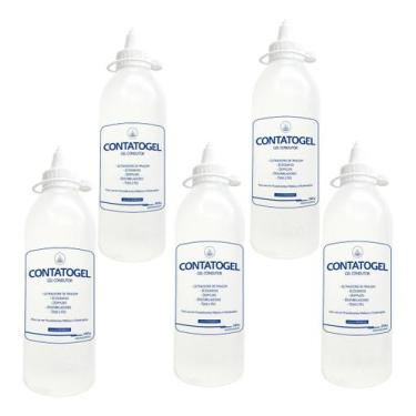Imagem de Kit 5 - Gel Condutor De Contato Para Fisioterapia Tens Fes Ultrassom B