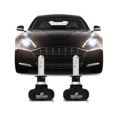 Imagem de Par Lâmpada Ultra Led H1 50W 4000 Lúmens 2 Leds Com Reator - Tiger, Di