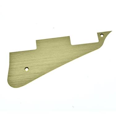 Imagem de Dopro Placa de proteção contra arranhões para guitarra elétrica LP anodizada de metal para Epiphone Les Paul Gold