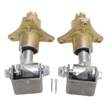 Imagem de Eixo de Direção do Cubo Roda Dianteira de Metal de Alta Resistência Com Buzina, Flange e Conjunto de Pinos de Parafuso para Kart, ATV, Motocicleta Off-road