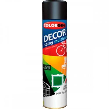 Imagem de Spray Colorgin Decor Pto.Fosco-8711