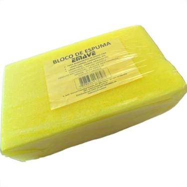 Imagem de Espuma Em Bloco Emave 5,5Cm X 13Cm X 22Cm - Kit C/30 Pecas