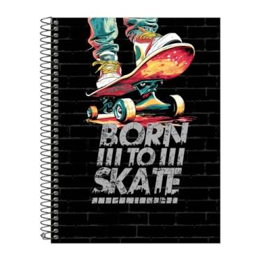 Imagem de Caderno Universitário 20 Matérias Capa Dura Urban Skate
