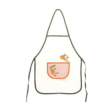 Imagem de Avental Cristal Escolar Infantil Protege Uniforme - Leonora