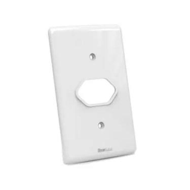 Imagem de Placa Espelho 2X4 - 1 Tomada