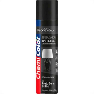 Imagem de Spray Chemic.Geral Preto Semi.400Ml - CHEMICOLOR
