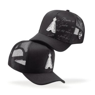 Imagem de Boné Tamanho Especial Plus Size Country Religioso Nossa Senhora Pampas