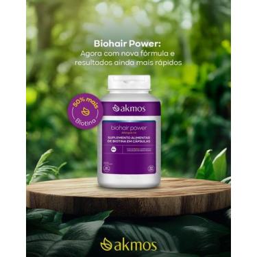 Imagem de Biohair Power Para Crescimento Capilar - 250mg - Akmos