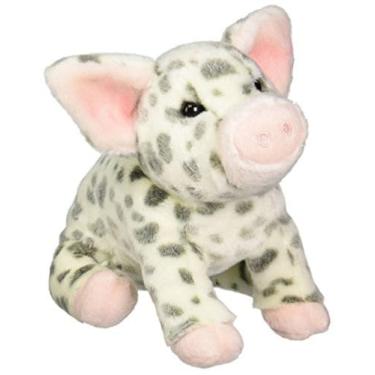 Imagem de Douglas Porco Pauline médio de pelúcia com manchas