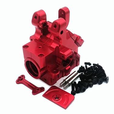Imagem de Aluminum Front or Rear Gearbox Case Bulkhead Cover Red for Arrma 1/5 8s Kraton Outcast ARA310935