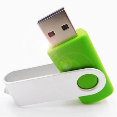 Imagem de Pen Drives USB Memory Sticks Pen Drive Pen Jumpdrive U Disk para alunos e estudantes (1 GB verde com conversor tipo C)