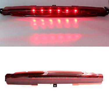 Imagem de Lâmpada de freio de 3º LED de alta montagem, CHMSL central Stop Tail Lamp para Chevy GMC Buick 2002-2009 (vermelha)