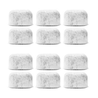 Imagem de Pacote com 12 peças de substituição para Keuriig K-Classic, K-Elite, K-Select, K-Cafe, K-Compact, K-Mini – Filtro de água de substituição para cafeteiras Keuriig 1.0 e 2.0 – Compatível com todas as cafeteiras Keuriig