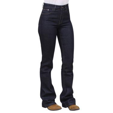 Imagem de Calça Jeans Feminina Bootcut Azul Escuro West X 37864