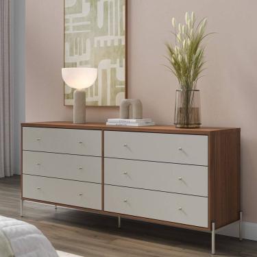 Imagem de Cômoda 6 Gavetas Jasper 178 Cm