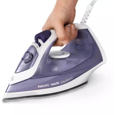 Imagem de Ferro de Passar Roupa PHILIPS Walita Vapor GC1752 VERTICAL Roxo Antiaderente EASYSPEED 2000w