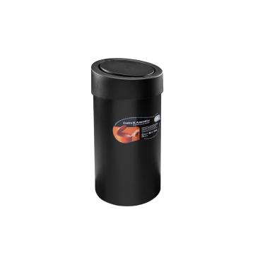 Imagem de Lixeira com Tampa Click Coza Press 9 L - Ø 20 x 39,5 cm Preto