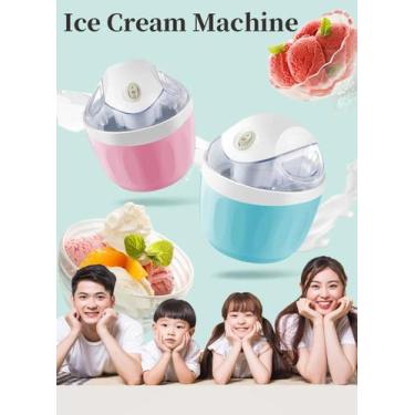 Imagem de Mini Máquina De Sorvete Elétrica Caseira Automática 110/ - MINI MAQUIN