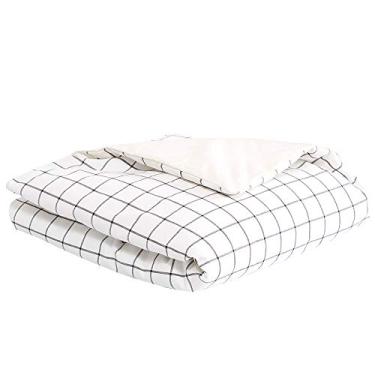 Imagem de Edredom de Mini Cama e Montessoriano Estampa Dupla Face e Duvet Boston Preto, Biramar Baby, Preto