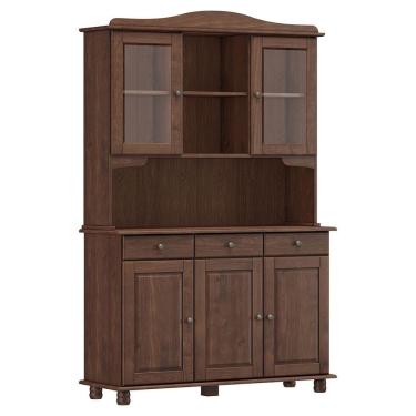 Imagem de Cristaleira Rubi 5 Portas 8925WN Café Finestra