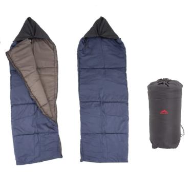 Imagem de 0100 - SACO DE DORMIR PLUMA ADULTO - MARINHO
