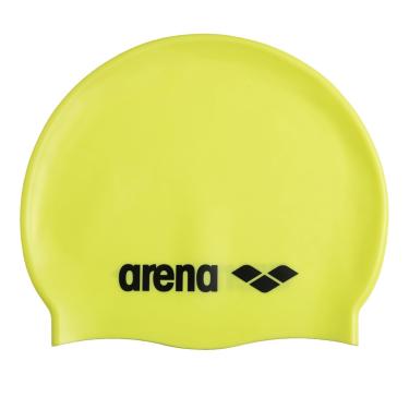 Imagem de arena Touca De Natação Clássica Unissex De Silicone Macio Para Mulheres E Homens, Chapéu De Natação De Cabelo Longo Antiderrapante Confortável Para Treinamento Intensivo E Corrida, Amarelo Claro