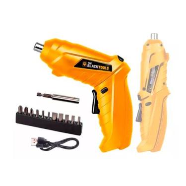 Imagem de Parafusadeira Sem Fio 4.8v Bivolt Com Carregador Acessórios - The Blac
