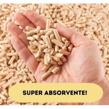 Imagem de Granulado Higiênico De Madeira Para Roedores Terrestre 10 Kg Cats Gran