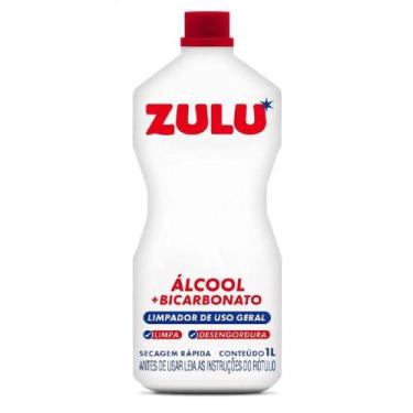Imagem de Álcool com Bicarbonato 1L 1 UN Zulu