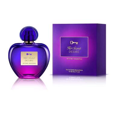 Imagem de Perfume Her Secret Desire Antonio Banderas Edt Feminino 80ml