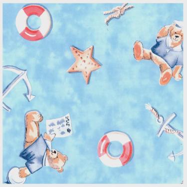 Imagem de Plastico Adesivo 11684 45cmx2m Urso Marinhei