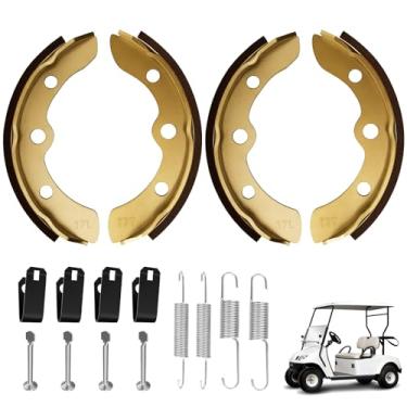 Imagem de Sapatos de freio para carrinho de golfe para carro de clube DS 1011466 1018232-01 1995-up Precedent 2004-up EZGO 23364G1 27249G01 1986.5-1995 Yamaha G1 G2 G8 G9 Cart
