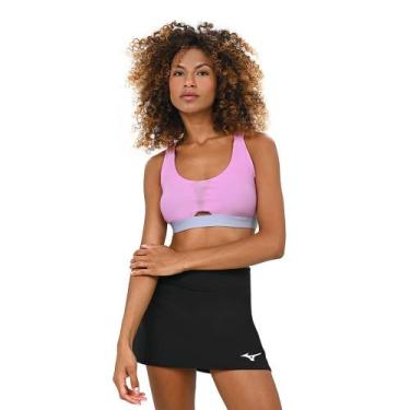 Imagem de Top de Treino Feminino Mizuno High Support, Roxo, G