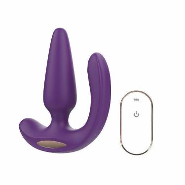 Imagem de Medea Plug Anal Vibrador Duplo Recarregável Controle S-Hande