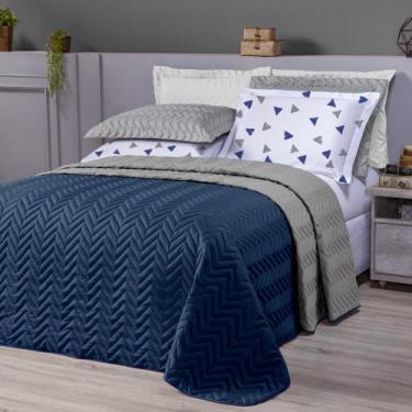 Imagem de Kit Coordenado Dupla Face Zion Casal 06 peças Lençol 200 fios - Casabo