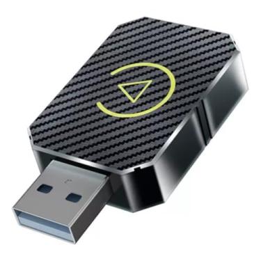 Imagem de Adaptador CarPlay Android e WiFi USB 2 em 1, Sem Fio, para Carro